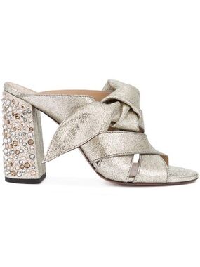 Chloé Nellie Embellished Topknot Sandal, Size 39/9